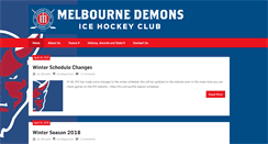 Desktop Screenshot of demonsihc.org.au